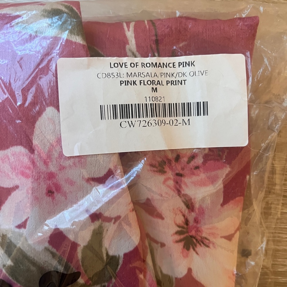 NWT Lulus Love of Romance Pink Floral Print Satin Cowl Neck Maxi Dress - Picture 7 of 8
